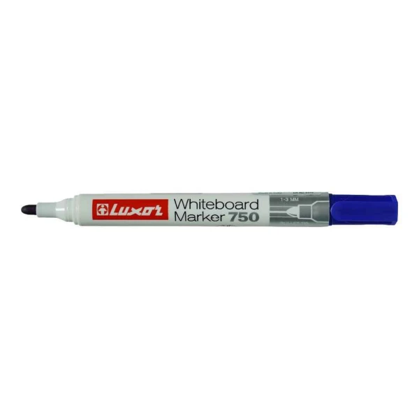 ماژیک وایت برد گرد آبی لاکسر کد750
