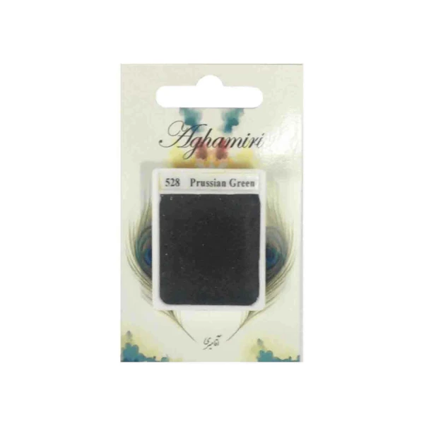 قرص آبرنگ کد 528آقامیری Prussian Green